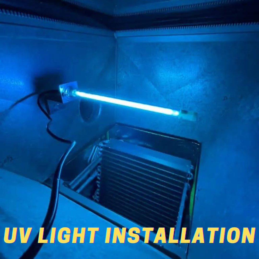 UV Light Installation
